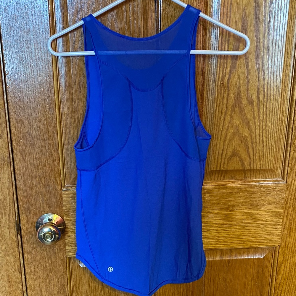 Lululemon Athletica Royal Blue Tank Top - Picture 3 of 3